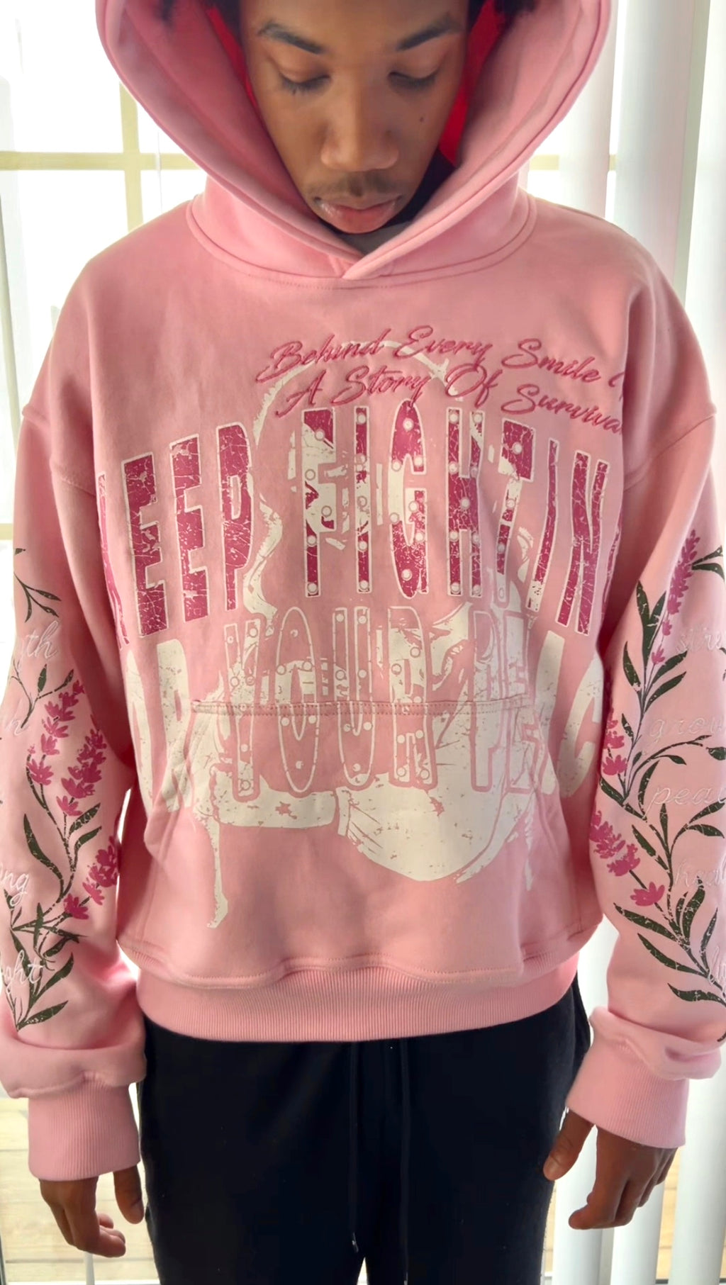 Keep Fighting Hoodie