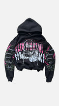 Keep Fighting Black hoodie